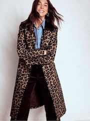 Boden Brown Lancaster Belted Mac - Image 1 of 6
