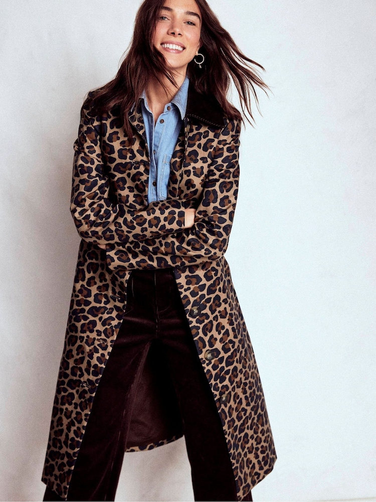 Boden Brown Lancaster Belted Mac - Image 1 of 6