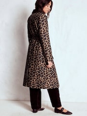 Boden Brown Lancaster Belted Mac - Image 3 of 6