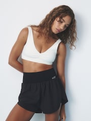 self. Black Running Shorts - Image 2 of 10