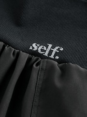 self. Black Running Shorts - Image 9 of 10
