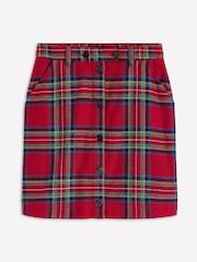 Boden Red Cecelia Wool Skirt - Image 5 of 5