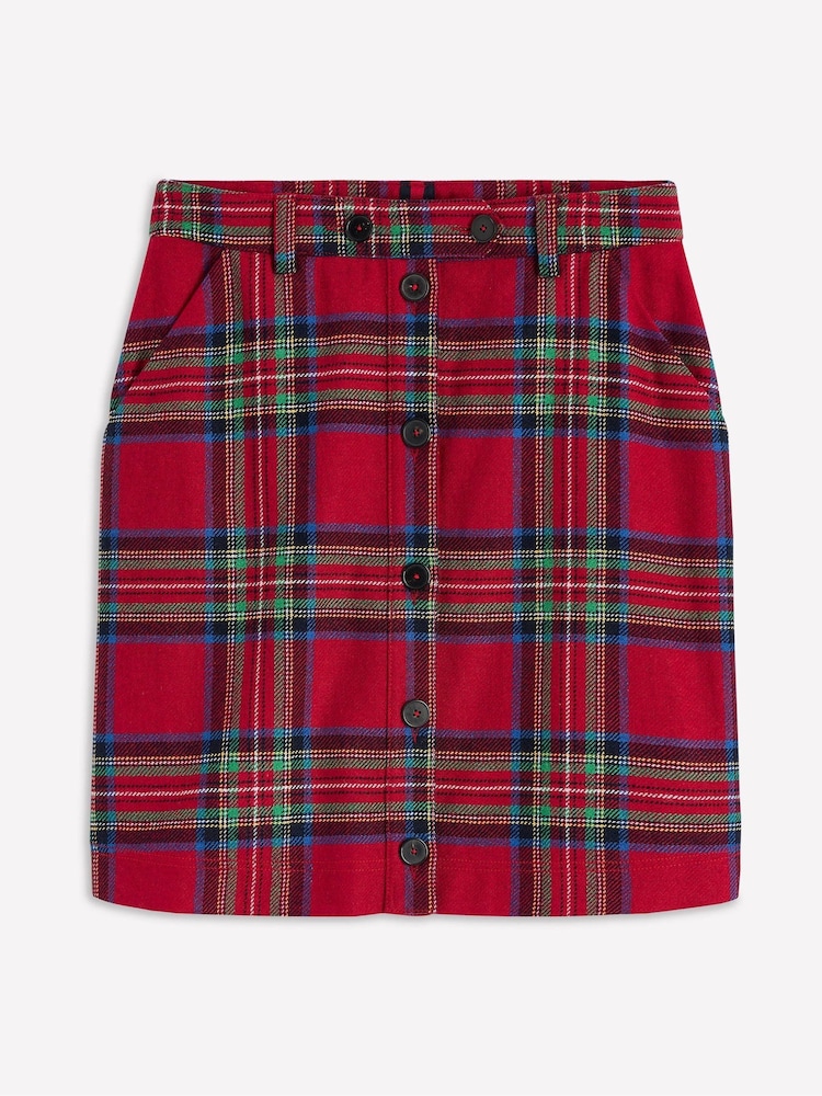 Boden Red Cecelia Wool Skirt - Image 6 of 6 Boden Red Cecelia Wool Skirt - Image 6 of 6