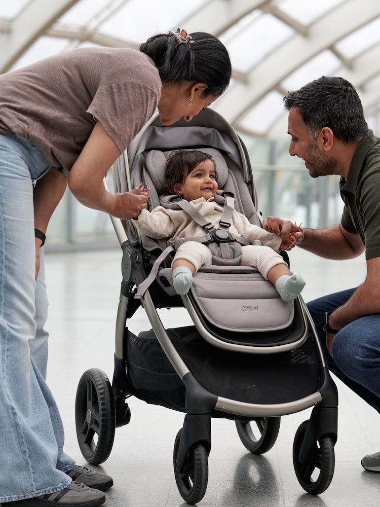 Mamas & Papas 8 Piece Moonstone Grey Ocarro Complete Nursery Travel Bundles - Image 2 of 12