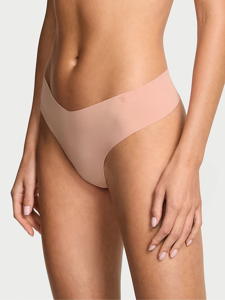 Victoria's Secret Macaron Nude Thong Knickers - Image 1 of 2 Victoria's Secret Macaron Nude Thong Knickers - Image 1 of 2
