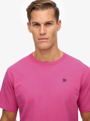 Superdry Pink Essentials Relaxed T-Shirt - Image 4 of 4