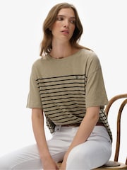 Superdry Nude Studios Dropped Shoulder T-Shirt - Image 1 of 5