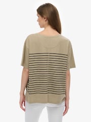 Superdry Nude Studios Dropped Shoulder T-Shirt - Image 2 of 5
