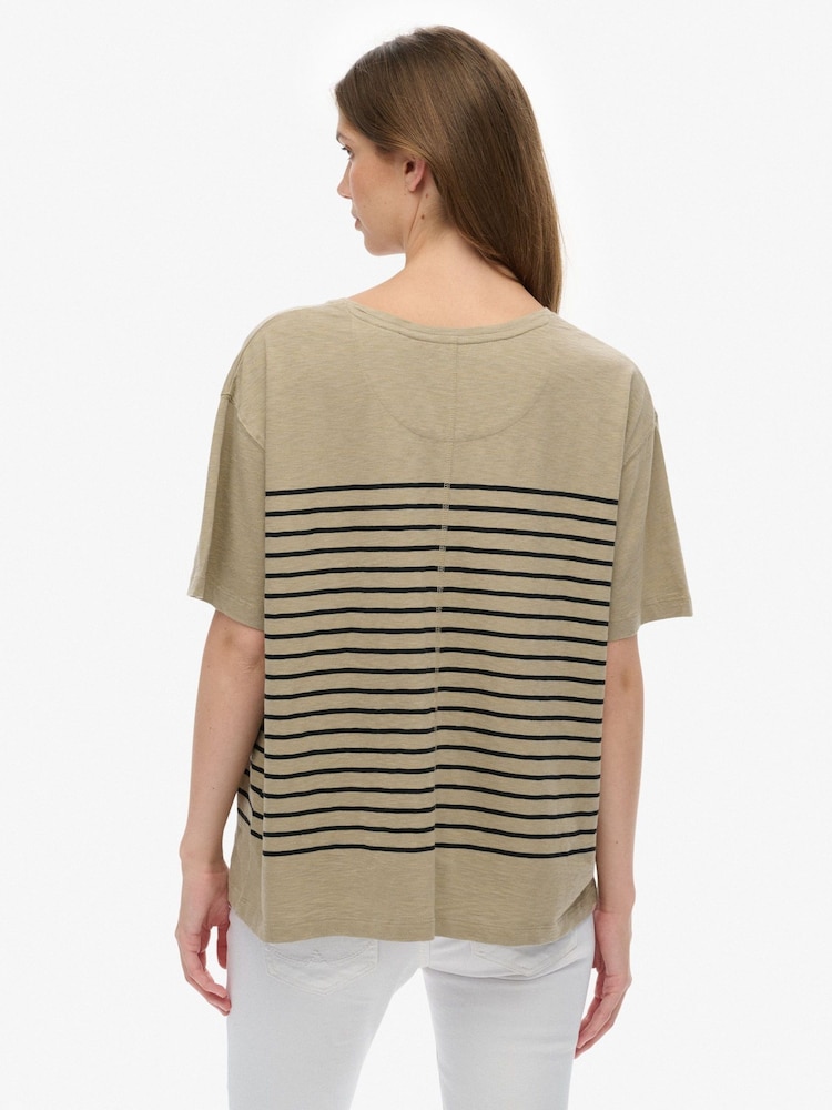 Superdry Nude Studios Dropped Shoulder T-Shirt - Image 2 of 5