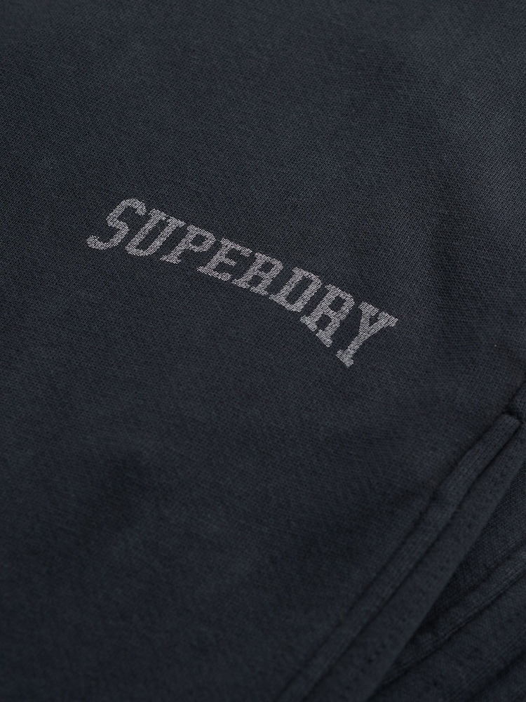 Superdry Blue Athletic Essential Boyfriend Joggers - Image 5 of 5 Superdry Blue Athletic Essential Boyfriend Joggers - Image 5 of 5