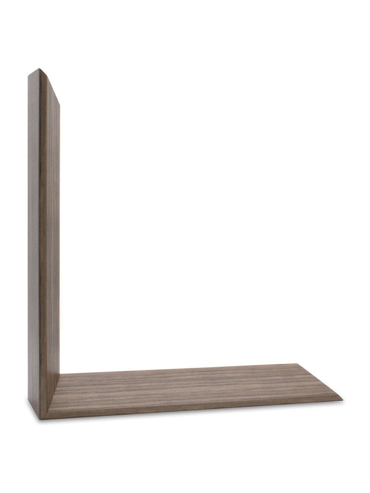 Brookpace Lascelles Natural Brown Hand made in UK Land II Abstract Wall Art in a Walnut Wood Aesthetic Frame 50 x 50cm - Image 4 of 4 Brookpace Lascelles Natural Brown Hand made in UK Land II Abstract Wall Art in a Walnut Wood Aesthetic Frame 50 x 50cm - Image 4 of 4