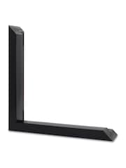 Brookpace Lascelles Black/White Girls Hand Made in UK Bunny Wall Art in a Moder N Matte Finish Blackbox Frame  40 X 50cm - Image 4 of 4