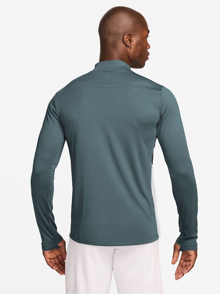 Nike Mineral Slate Academy Dri-FIT Training Drill Top - Image 2 of 3 Nike Mineral Slate Academy Dri-FIT Training Drill Top - Image 2 of 3