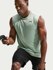 Seledynowy - Top treningowy Nike Dri-FIT Legend bez rękawów - Obraz 5 z 5