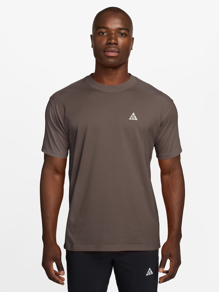 Nike Ironstone Grey ACG Short Sleeve T-Shirt - Image 1 of 3