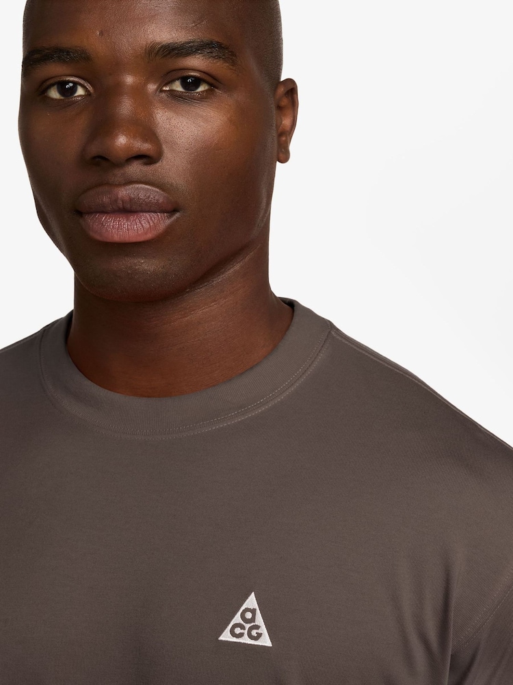 Nike Ironstone Grey ACG Short Sleeve T-Shirt - Image 3 of 3