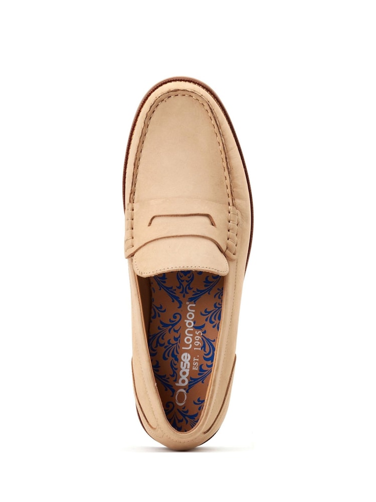 Base London Brown Garfield Penny Loafers - Image 4 of 4