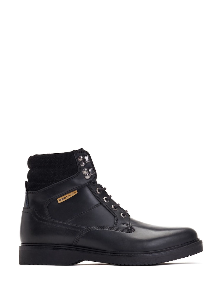 Base London Black Bradley Boots - Image 1 of 4 Base London Black Bradley Boots - Image 1 of 4