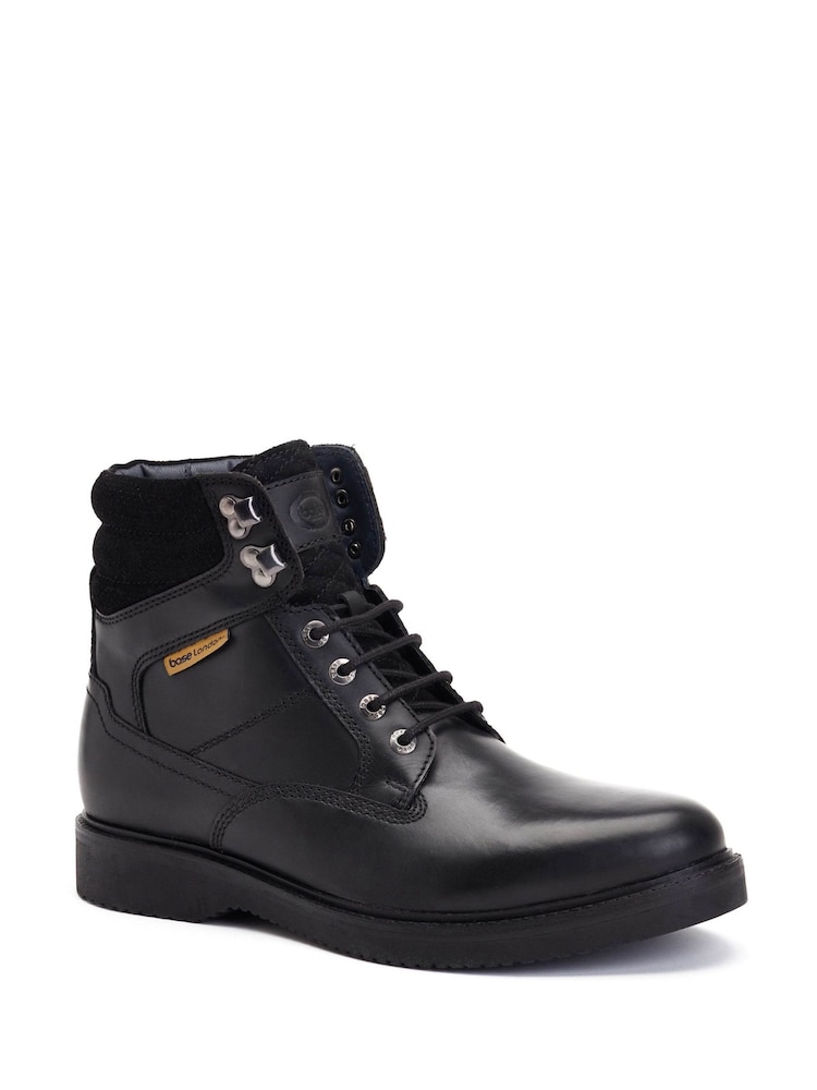 Base London Black Bradley Boots - Image 2 of 4 Base London Black Bradley Boots - Image 2 of 4