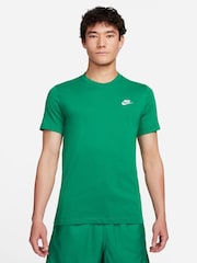 Nike Malachite Green Short Sleeve Club T-Shirt - Image 1 of 5