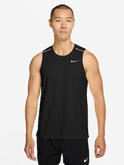 Nike Black Miler Dri-FIT Running Vest - Image 1 of 4