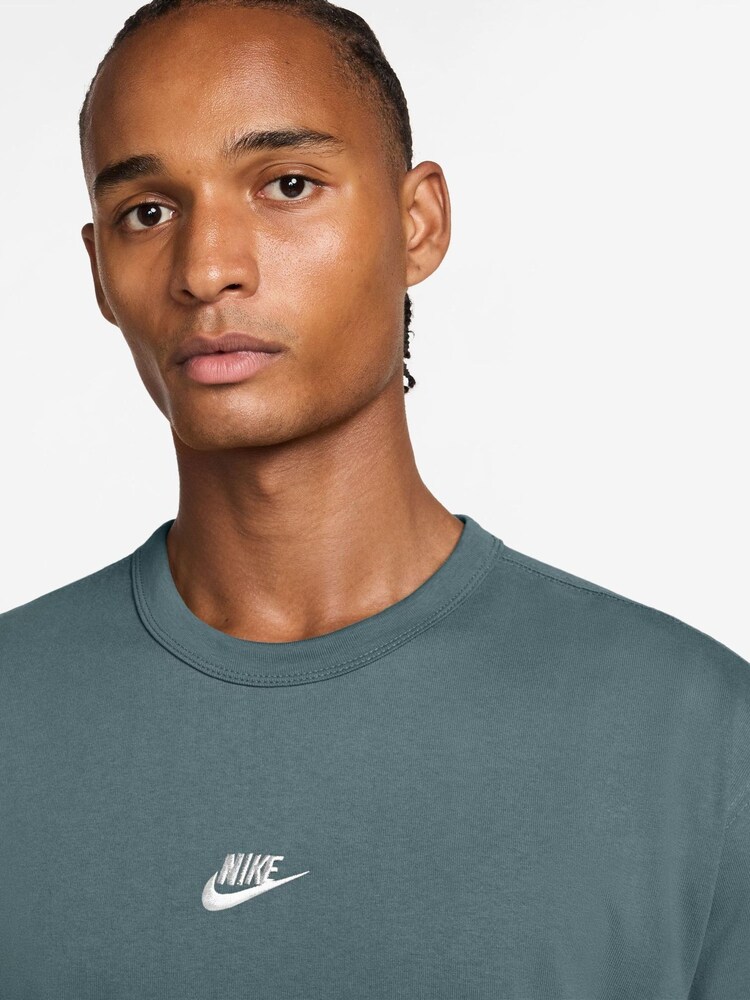 Nike Mineral Slate Sportswear Premium Essentials T-Shirt - Image 3 of 3 Nike Mineral Slate Sportswear Premium Essentials T-Shirt - Image 3 of 3