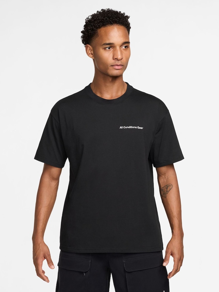 Nike Black Dri-FIT ACG Back Graphic T-Shirt - Image 1 of 3