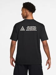 Nike Black Dri-FIT ACG Back Graphic T-Shirt - Image 2 of 3