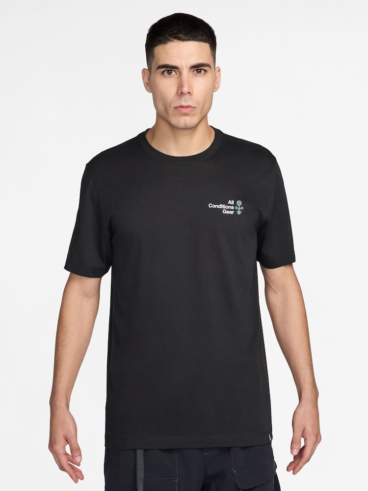 Nike Black ACG Dri-FIT T-Shirt - Image 1 of 3