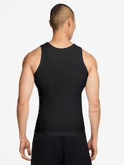 Nike Black Athletic Club Dri-FIT Ribbed Training Tank Top - Image 2 of 3