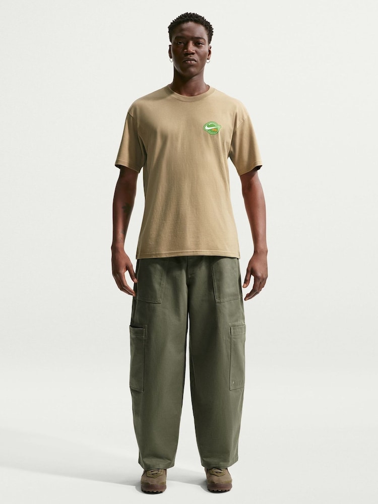 Nike Brown U NSW Loose T-Shirt - Image 1 of 5