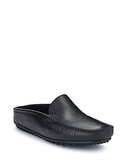 Jones Bootmaker Black Zethan Full Slippers - Image 3 of 5