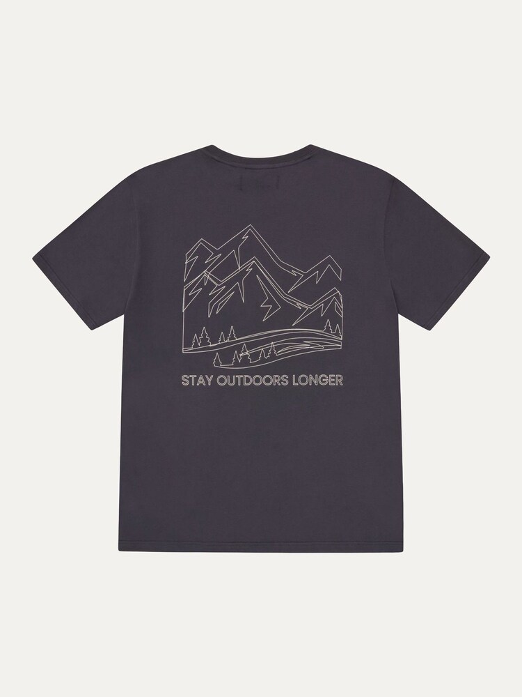 Sealskinz Blue Themelthorpe Mens Cotton Graphic T-Shirt - Imagem 5 de 5
