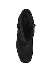 Jones Bootmaker Black Lauralie Block-Heeled Leather Boots - Image 4 of 5