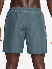 Nike Mineral Slate Miler Dri-FIT 7 Inch 2-In-1 Running Shorts - Image 3 of 4