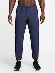 Nike Midnight Navy Miler Dri-FIT Running Joggers - Image 1 of 3