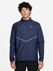Nike Midnight Navy Miler UV Repel Running Jacket - Image 1 of 3