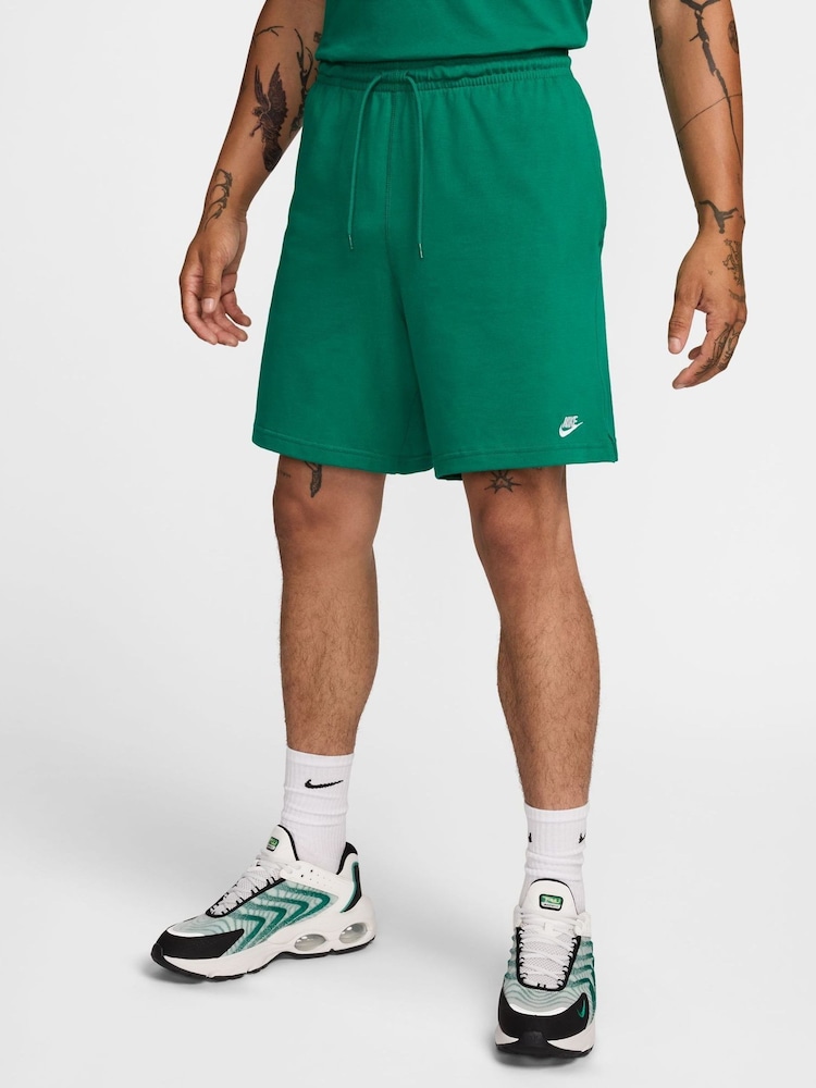 Nike Malachite Green Club Knit Shorts - Image 1 of 7