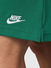 Nike Malachite Green Club Knit Shorts - Image 6 of 7