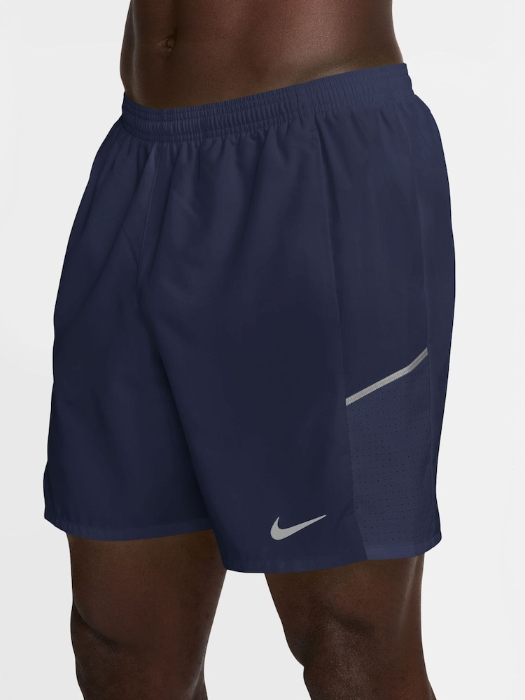 Nike Midnight Navy Miler Dri-FIT 7 Inch Unlined Running Shorts - Image 2 of 4