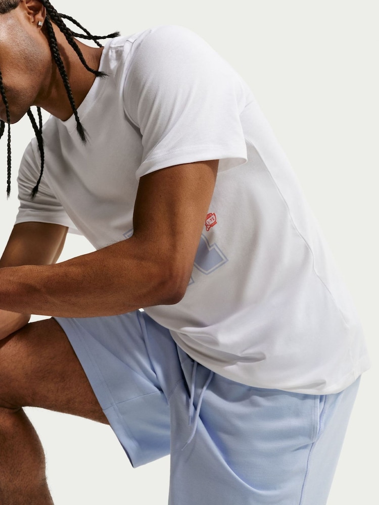 Nike Hydrogen Blue Club Knit Shorts - Image 5 of 5 Nike Hydrogen Blue Club Knit Shorts - Image 5 of 5