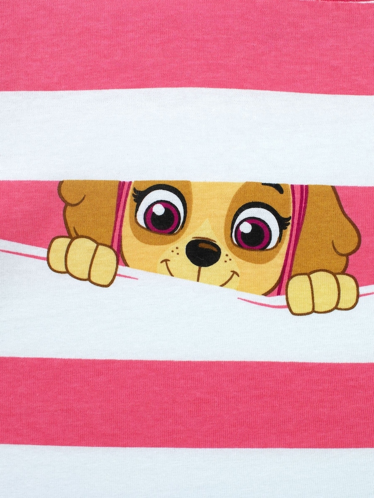 Character Pink PAW Patrol Striped Skye T-Shirt - Image 2 of 7