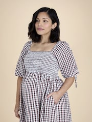 JoJo Maman Bébé Brown Dress - Image 4 of 5