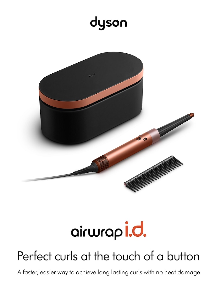 Dyson Airwrap ID Multistyler and Dryer Straight + Wavy Hair Curler In Amber Silk With Presentation Case - Image 2 of 8 Dyson Airwrap ID Multistyler and Dryer Straight + Wavy Hair Curler In Amber Silk With Presentation Case - Image 2 of 8