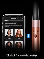 Dyson Airwrap ID Multistyler and Dryer Straight + Wavy Hair Curler In Amber Silk With Presentation Case - Image 7 of 8