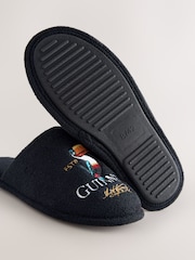 ブラック - Guinness タオル地ミュールスリッパ - 画像 7 / 7