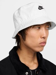 Nike White Apex Futura Washed Bucket Hat - Image 2 of 6
