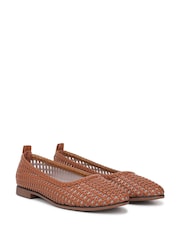 Blowfish Malibu Bardot Weave Ballet Shoes - Image 4 of 6