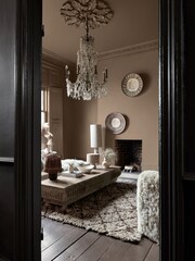 Abigail Ahern Weathered Linen 1 Litre Interior Eggshell Paint - Image 1 of 7