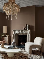 Abigail Ahern Flaxen Yarn 1 Litre Interior Eggshell Paint - Image 1 of 7